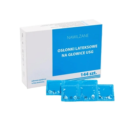 Osłonki na głowicę nawilżane (144 szt.)