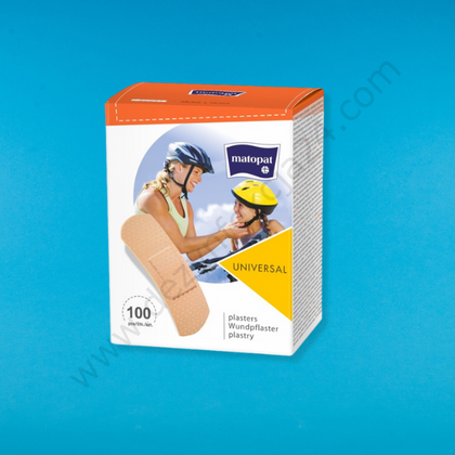 Plaster z opatrunkiem UNIVERSAL 19 x 76 mm (op. 100 szt.)