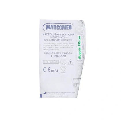 Przedłużacz do pomp infuzyjnych 150 cm biały - Margomed