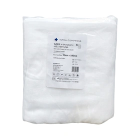 Gaza opatrunkowa 17. nitkowa 90 cm x 100 mb. niesterylna - Inter-Med