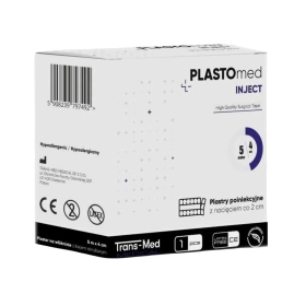 Plaster poiniekcyjny Plastomed Inject 4 cm x 5 m (250 szt.)