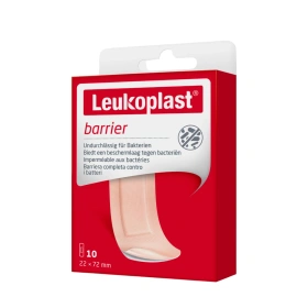 Plaster wodoodporny -  Leukoplast BARRIER 2,2 x 7,2 cm (10 szt.)