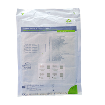 Serweta 2. warstwowa 150 x 180 cm., sterylna- Alphatex