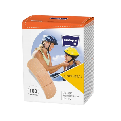 Plaster z opatrunkiem UNIVERSAL 19 x 76 mm (op. 100 szt.)