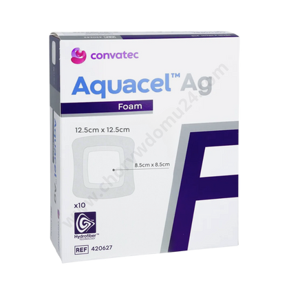 Aquacel Foam Ag ADH - opatrunek 12,5 x 12,5 cm. (10 szt.) - ConvaTec