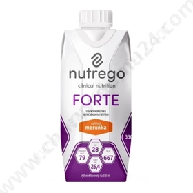 Nutrego FORTE morela 330 ml (12 szt.)