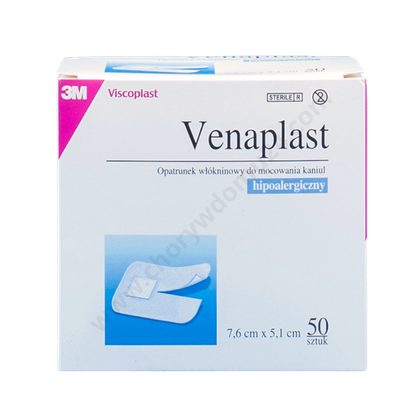 Plaster pod venflon VenaPlast 3M (50 szt.)