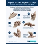 Instrukcja -  Higieniczna dezynfekcja rąk