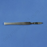 Skalpel chirurgiczny 3 cm - metalowy, spiczasty
