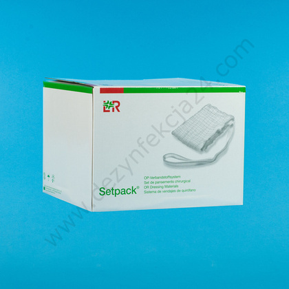 SETPACK Toptex lite RK - Serweta gazowa 4. warst. 20. nitk. RTG 40 x 40 cm. (20 x 2 szt) sterylna, biała -  L&R