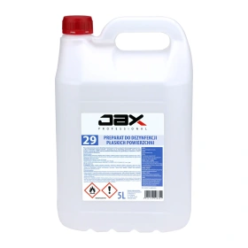 JAX 29 Preparat do dezynfekcji płaskich powierzchni 5L