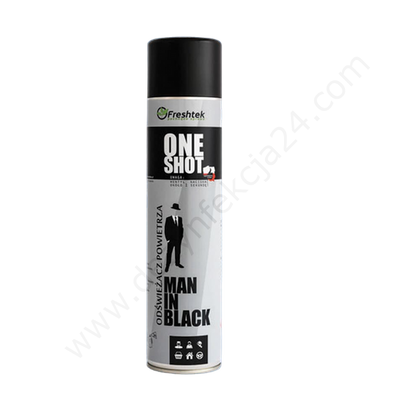 ONE SHOT - odświeżacz powietrza 600 ml - man in black