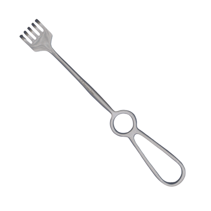 Hak chirurgiczny KOCHER 5-zębny - tępy