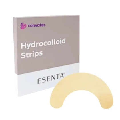 Esenta - cienkie hydrokoloidowe paski mocujące 3 x 15 cm półksiężyc (5 szt.) - ConvaTec