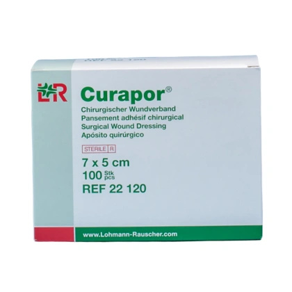 Opatrunek pooperacyjny - Curapor 7 x 5 cm (100 szt.) - L&R