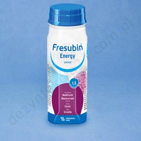 Fresubin Energy Drink Czarna Porzeczka 200 ml. (4 szt.)