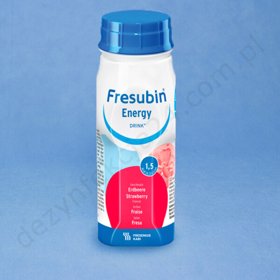 Fresubin Energy Drink Truskawka 200 ml. (4 szt.)
