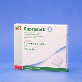 SUPRASORB X HydroBalance 5 x 5 cm. (5 szt.)