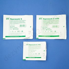 SUPRASORB X + PHMB 5 x 5 cm. (5 szt.)