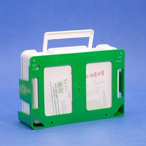 Apteczka ścienna, typu BD, DIN 13164 + aparat do sztucznego oddychania