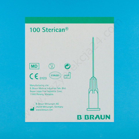 Igła Sterican 0,9 x 70 mm 20 G (100 szt.) - Braun