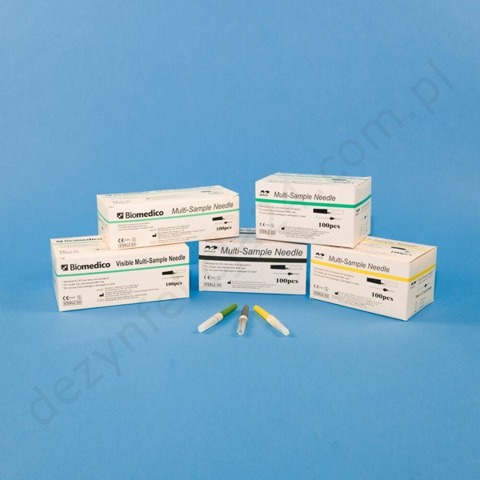 Igła multiadapter systemowa Multi-Sample Needle 22G 0,7 x 38 mm (1,5") (100 szt.)