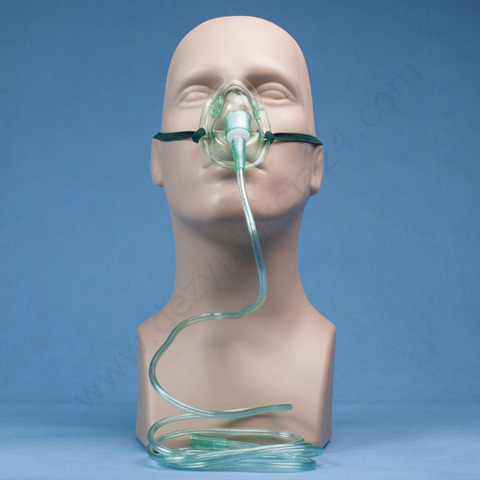 Maska do tlenu dla dorosłych z nebulizatorem przedłużona XL (6 ml) 