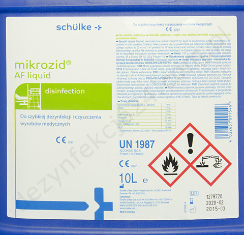 Mikrozid AF liquid 10 L.