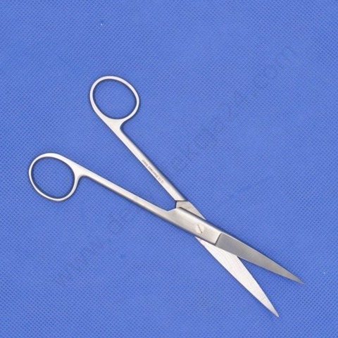 Nożyczki operacyjne 17,5 cm ostro-ostre - zagięte