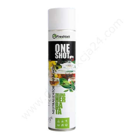 ONE SHOT - neutralizator zapachów 600 ml. - zielona herbata