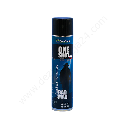 ONE SHOT - odświeżacz powietrza 600 ml. - bad man