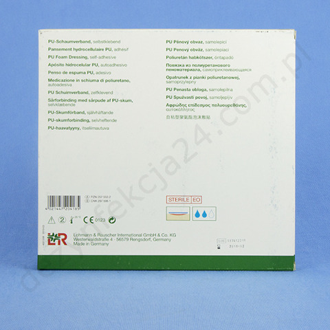 Opatrunek piankowy SUPRASORB P Adhesive 15 x 15 cm, przylepny (5 szt.)