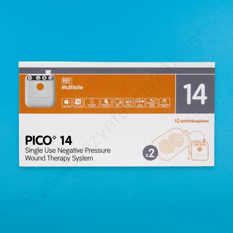 Pico 14 + 2 szt. opatrunków Multisite 15 x 20 cm - S&N