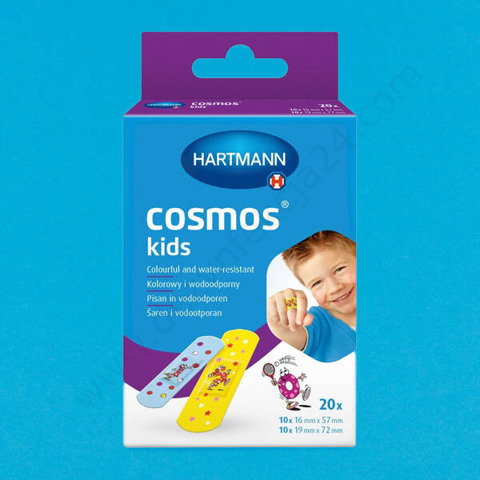 Plastry dla dzieci Hartmann Cosmos Kids (20 szt.)